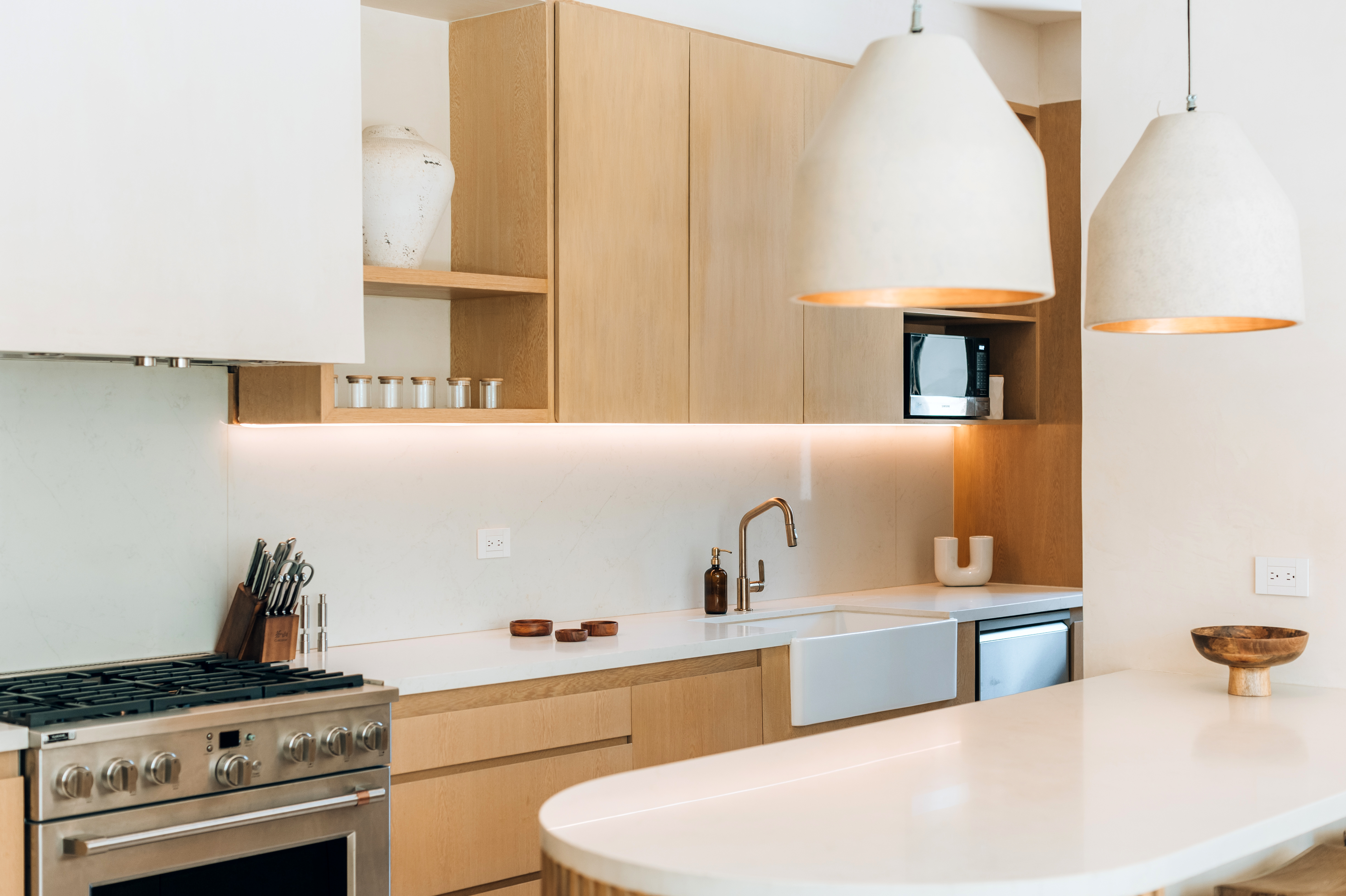 Equipped kitchen at Villa Marena